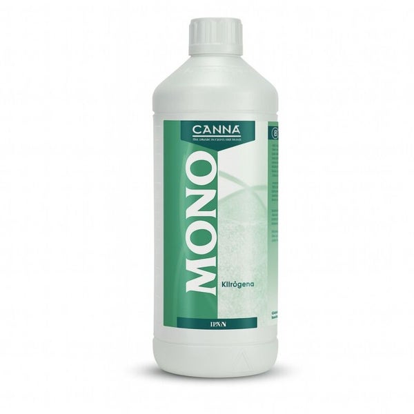 Eine Flasche Canna Mono Stickstoff Pflanzendünger