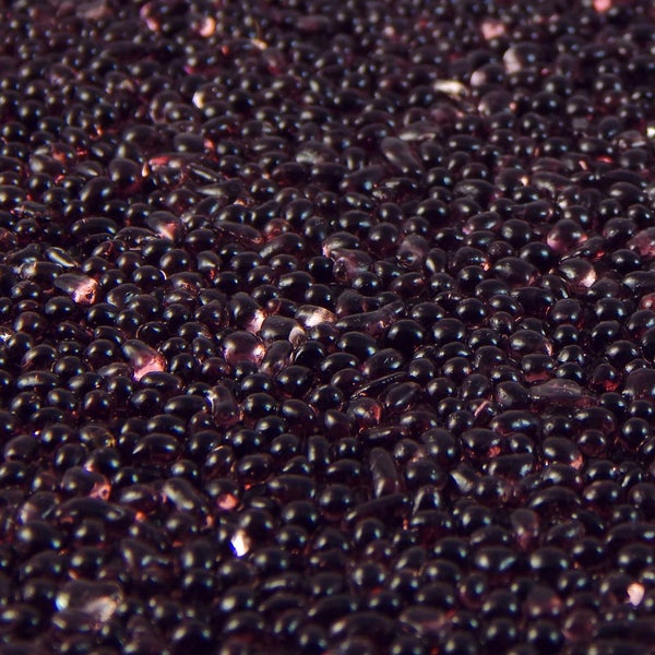Terralith Glassteinteppich Vetro Violetto für 1 qm -außen-