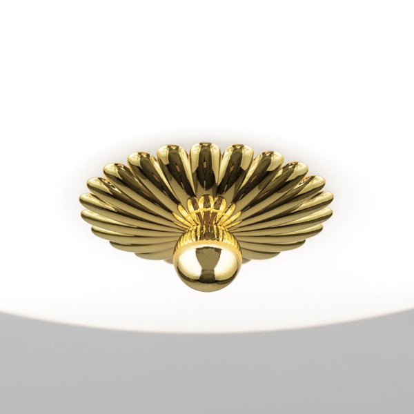 Deckenleuchte Jugendstil 47 cm gold