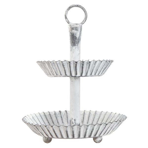 Etagere mit zwei Ebenen