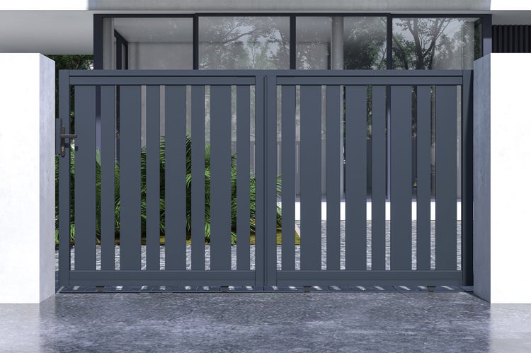 Schiebetor aus aluminium 3m VEYMONT 300C160