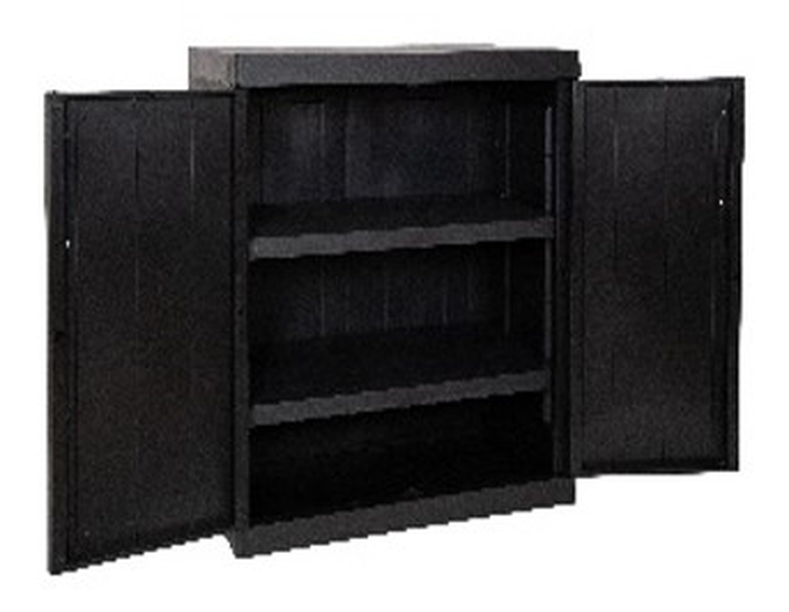 Toomax Lagerschrank Niedrig 80x40x90 cm Anthrazit Garage Aufbewahrungssystem