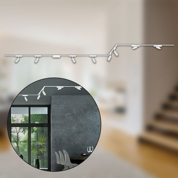 FULFILMENT ONLY Luxtrail 48V track system, set, 4m, white, 6x5W, 2