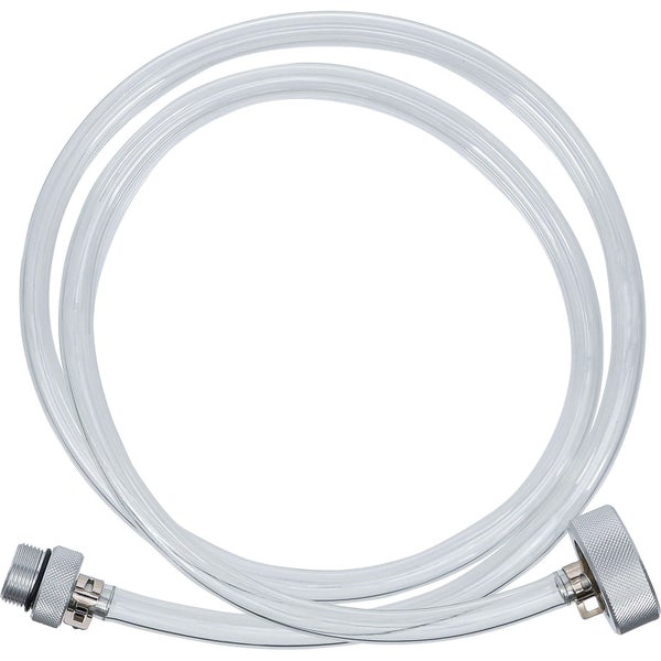 Transparenter Wasserkühlschlauch mit Anschlussstück