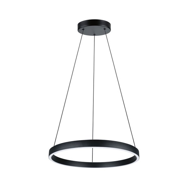 Runde LED Wandleuchte aus Metall mit moderner Formgebung