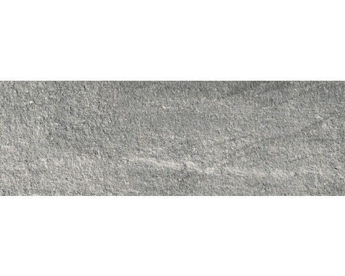 Feinsteinzeug Terrassenplatten Roccia grigio 40x120x2 cm