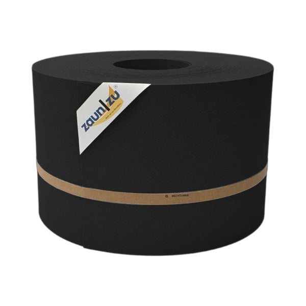 Zaunfolie auf Rolle mit ZaunZu Logo