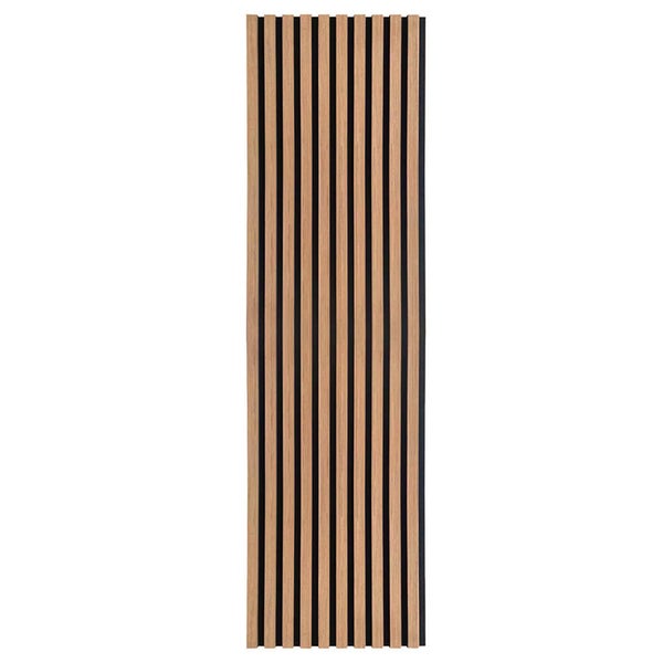 Wandpaneel mit Holzlamellen zur dekorativen Wandgestaltung