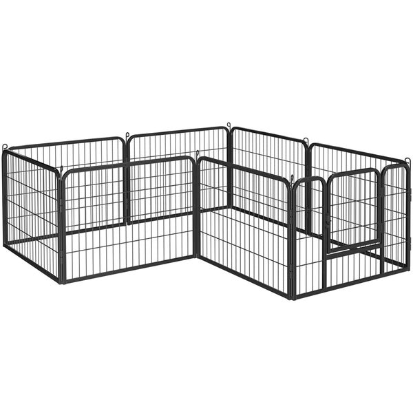 Freilaufgehege aus Metall für Haustiere