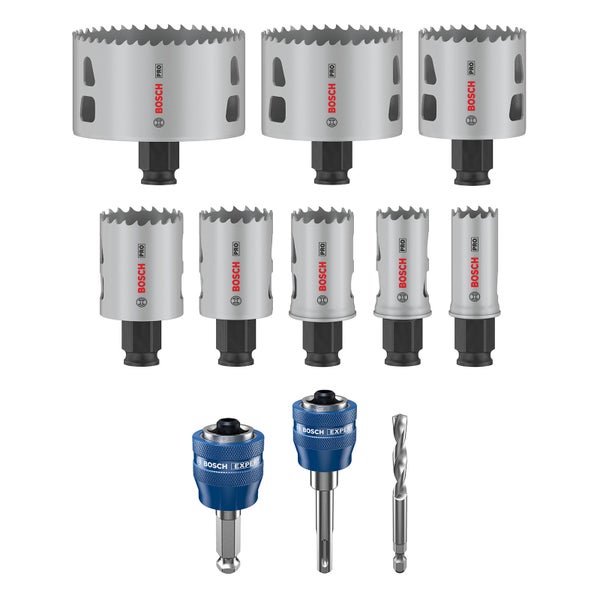 Bosch PRO Multi Material PC Plus Lochsägen-Set 11-tlg. - 2608594432