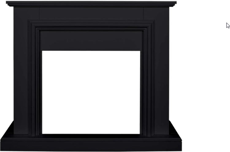 Manor House Kamineinfassung Liam schwarz CU-COC-828388 FSC® 100%