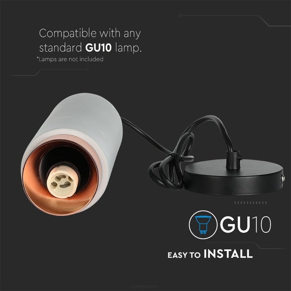 GU10 Lampenfassung zur einfachen Installation