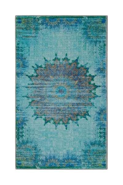 Badteppich Türkis Healing WECONhome 55x65 cm