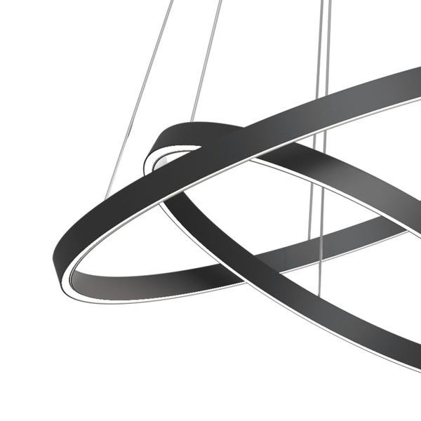 Moderne Hängeleuchte mit ringförmigem Design