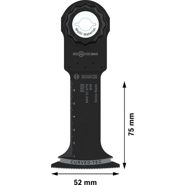 Bosch PRO MAII 52 APB Blatt für Multifunktionswerkzeuge 52 x 75 mm - 2608669138
