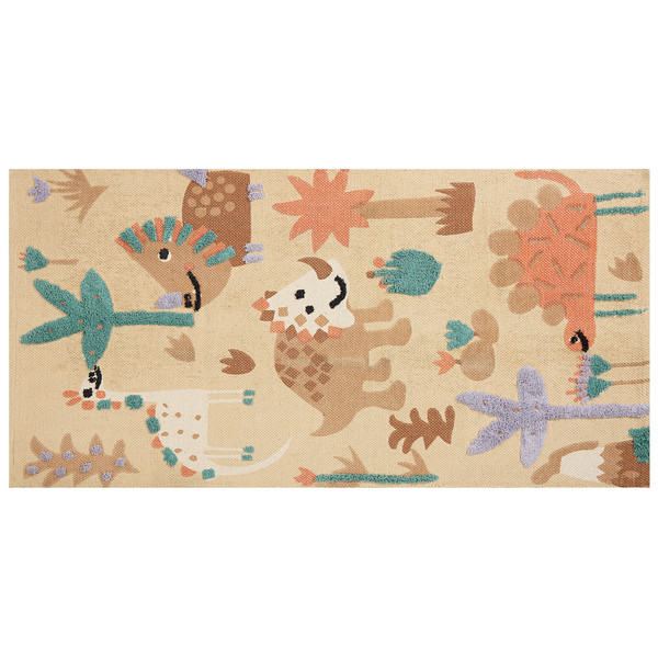 Kinderteppich STABAT Bunt 80 x 150 cm Baumwolle