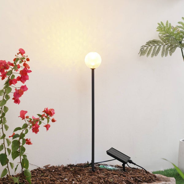 Lindby LED Brindley (Modern) in Schwarz aus Aluminium (1 flammig, )