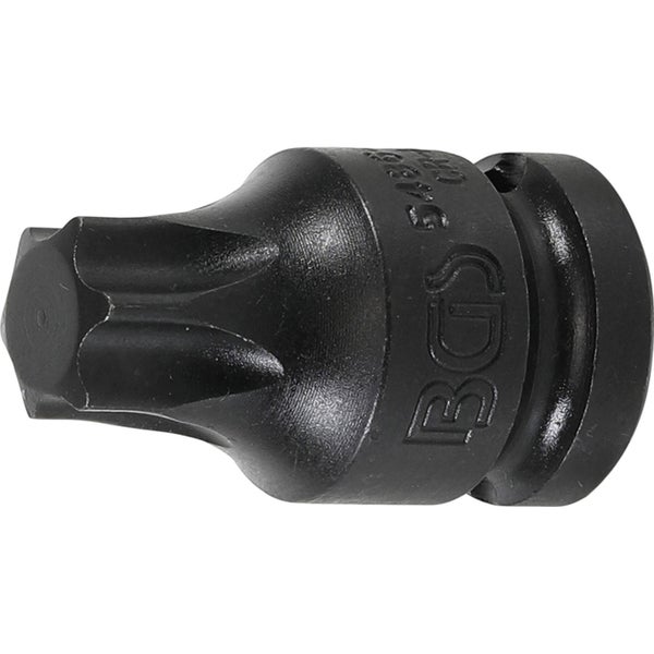 BGS Kraft-Bit-Einsatz Antrieb Innenvierkant 12,5 mm (1/2) T-Profil (für Torx) T70 - 5486-T70