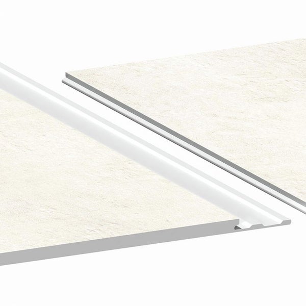 Aqua-Step- ALL IN ONE - French Limestone | UM| 6 Panelle | 1220x320x4,5mm