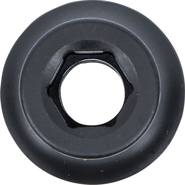 BGS Kraft-Steckschlüssel-Einsatz Sechskant tief Antrieb Innenvierkant 25 mm (1) SW 19 mm - 5500-19