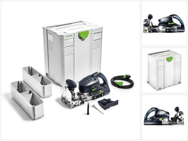 Festool DF 700 EQ-Plus Domino XL Dübelfräse 720W 70mm im Systainer + Zubehör ( 574320 )