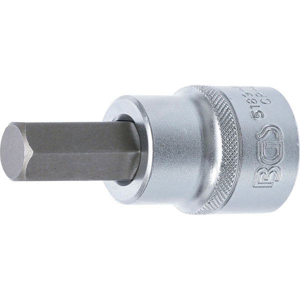 BGS Bit-Einsatz Antrieb Innenvierkant 20 mm (3/4) Innensechskant 17 mm - 5189-H17