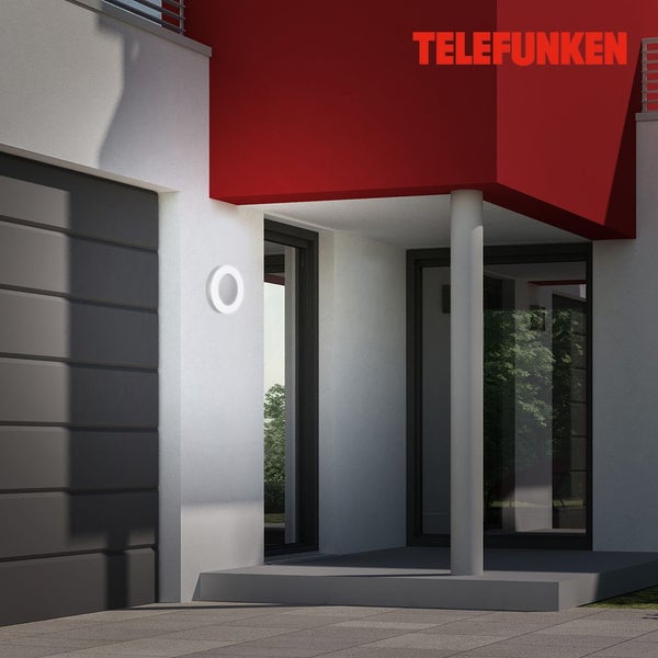 Telefunken RIXI - Wand-& Deckenleuchte - 320904TF - Festverbautes LED Modul - Neutralweiß 4000K - 24W - 2600 lm - Ø 32 x 5 cm