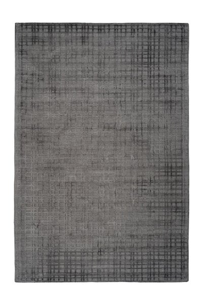 Kurzflor Teppich Zenaida Anthrazit Uni 80 x 150 cm