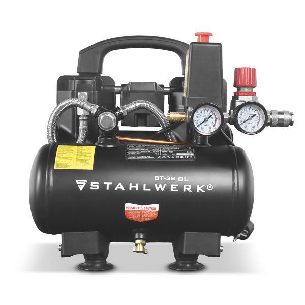 Schwarzer STAHLWERK BT-38 BL Kompressor
