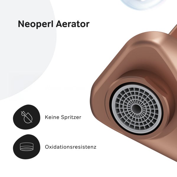 AM.PM SoftMotion Keramikkartusche für Armaturen mit sanftem Temperaturwechsel und hoher Lebensdauer von über 500 000 Umschaltungen.