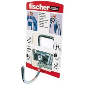 Fischer Rundenhaken zur Wandbefestigung in der Verkaufsverpackung