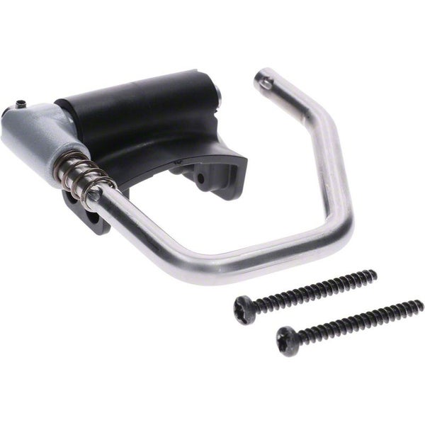 Bosch Einhängehaken und Schrauben für Handkreissäge GKS 18V-70 L in Originalverpackung mit Bosch Logo.