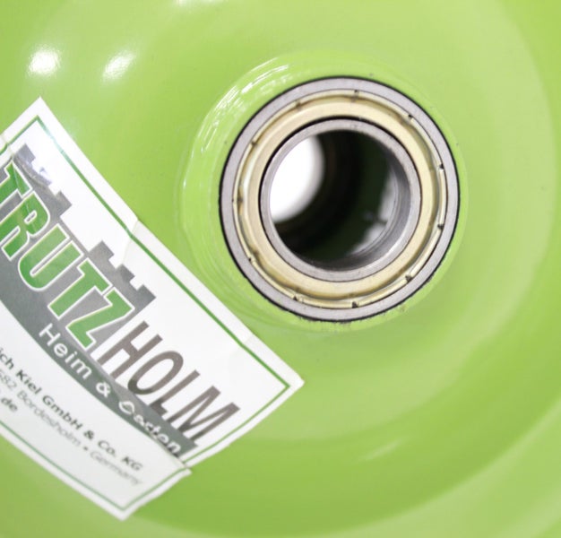 Schubkarrenrad mit Kugellager und Trutzholm Logo