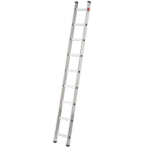 Hailo Anlegeleiter aus Aluminium mit zehn Sprossen