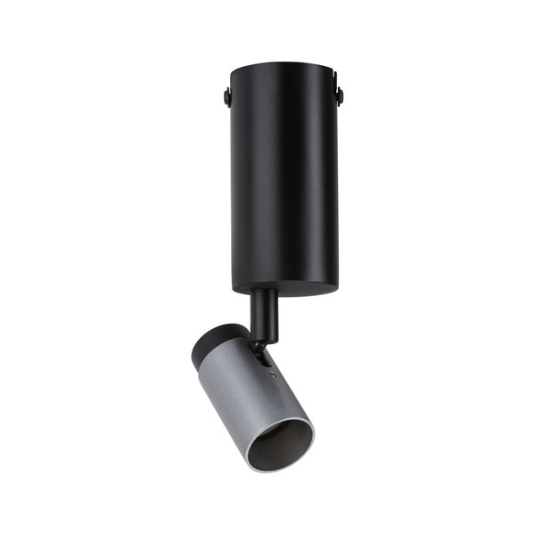 Neordic Wand-/Deckenleuchte Runa GU10 230V max. 20W dimmbar Schwarz, Anthrazit