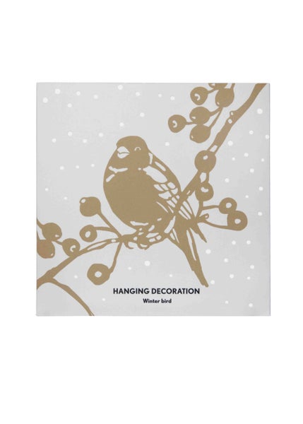 Wintervogel-Hängedekoration