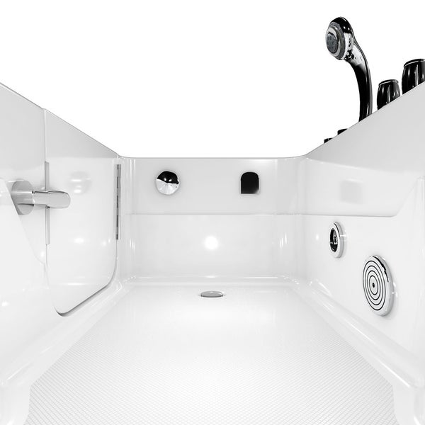 Seniorenwanne, Whirlpool mit Tür S17-TH-WP-R 75x150cm