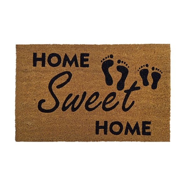 Kokosnussmatte 'Home Sweet Home' - 40x60 cm