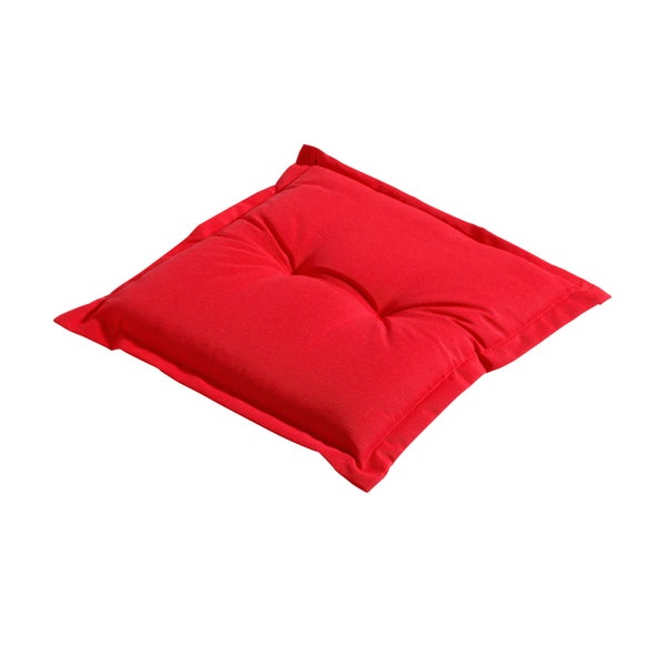 Sitzkissen Panama rot - Ca. 50x50 cm - 4er-Set