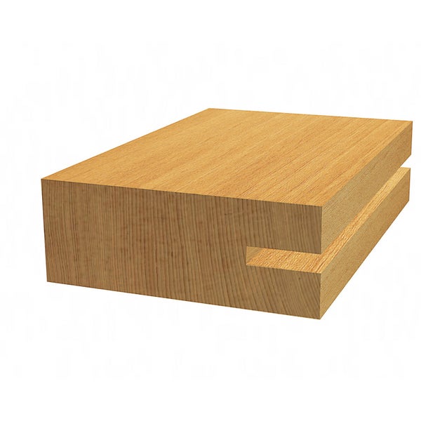 Holzprofil mit Nut
