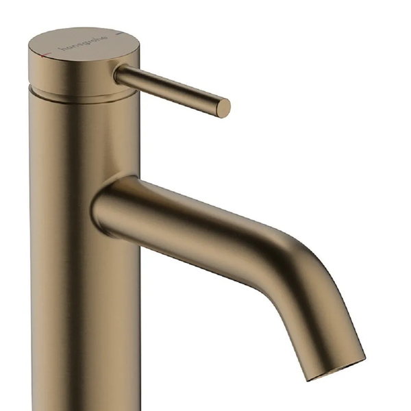 hansgrohe Waschtischarmatur Tecturis S Einhebel-Waschtischarmatur 110 mi Zugstangen-Ablaufgarnitur (Waschbeckenarmatur, Waschbecken, Niederdruck)