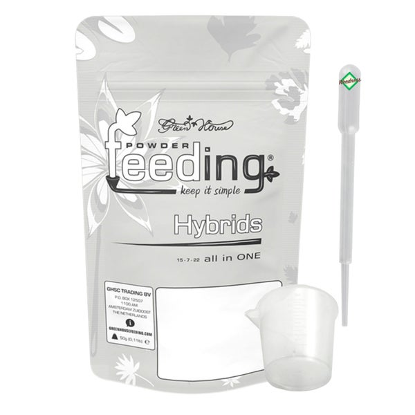 Green House Feeding Hybrid Dünger 1 kg – All-In-One für Hybridpflanzen, Blüte 8–9 Wochen