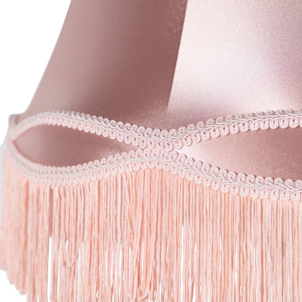 Seidenlampenschirm rosa 45 cm - Granny