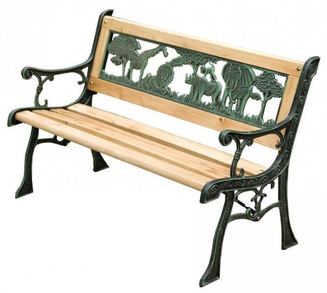 PROREGAL PRINZ Gartenbank Kinderbank für 2 Personen LxHxB: 82x50x39cm