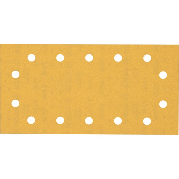 Bosch 10x Expert C470 Schleifpapier mit 14 Löchern für Schwingschleifer 115 x 230 mm G 240 - 2608900865
