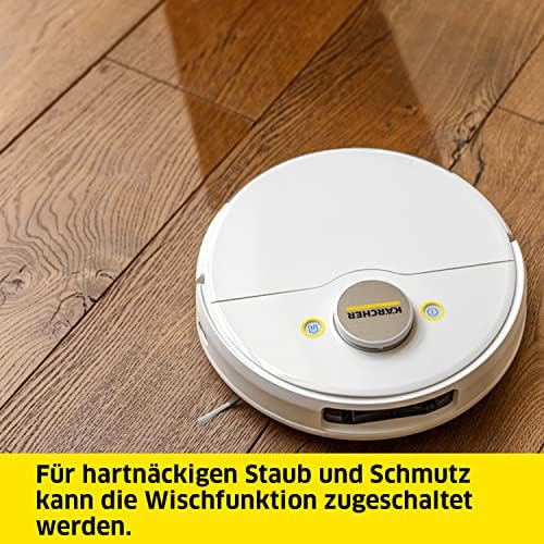 Kärcher Saugroboter auf Holzboden