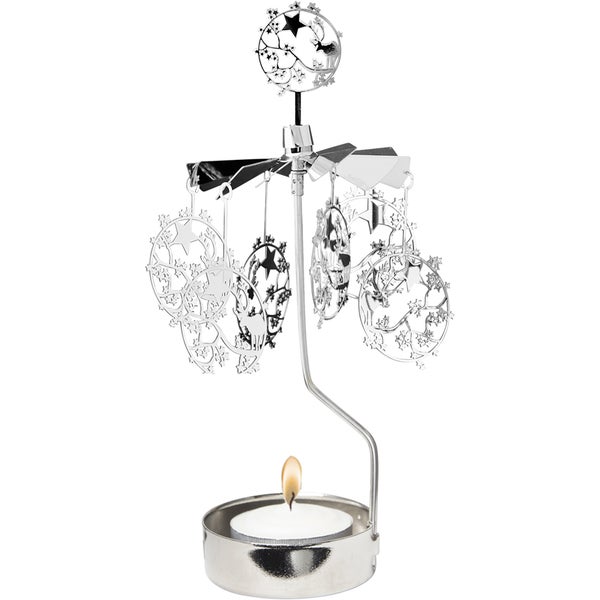 Hirsch mit Stern Wald Teelichtkarussell - Pluto Design