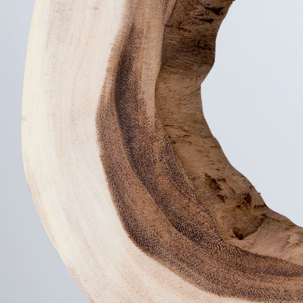 Detailaufnahme eines Holzstücks