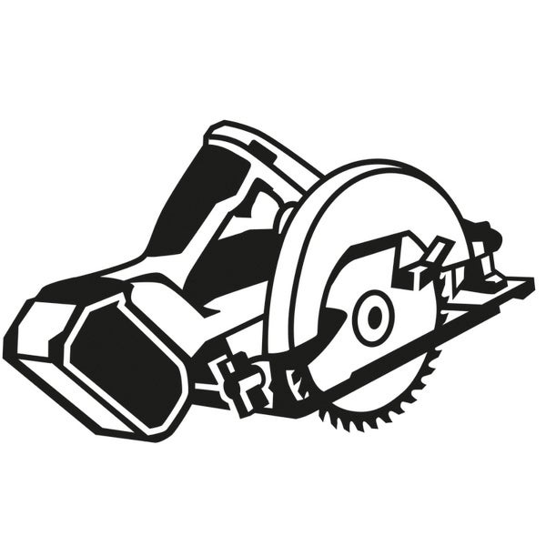 Symbolbild einer Handkreissäge