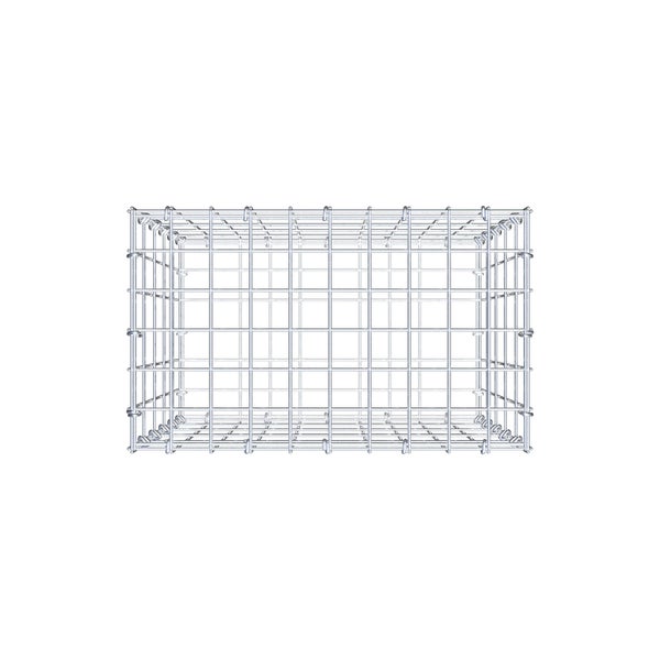 Gabione 50 cm x 50 cm x 30 cm (L x H x T), Maschenweite 5 cm x 10 cm, C-Ring